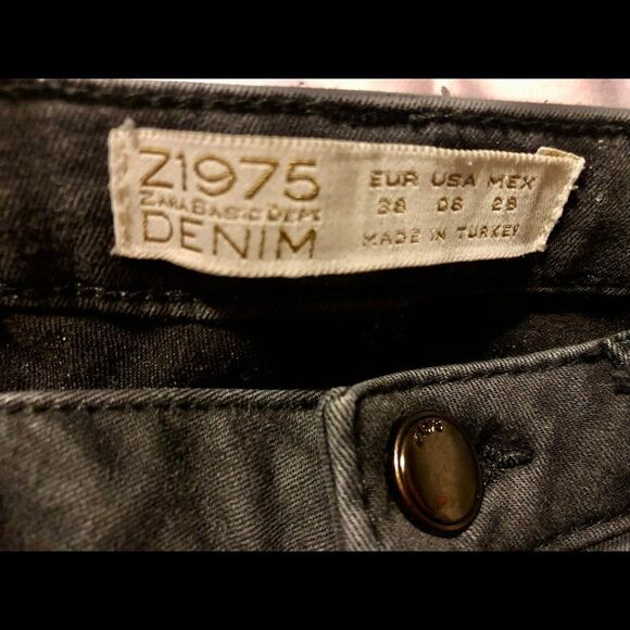 Nice skinny jeans by Zara in size 6 - Picture 5 of 5